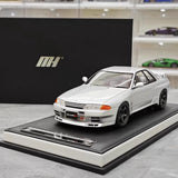 [MotorHelix] 1:18 Nissan 1990 Skyline GTR R32 Silver Model Car Resin