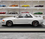 [MotorHelix] 1:18 Nissan 1990 Skyline GTR R32 Silver Model Car Resin