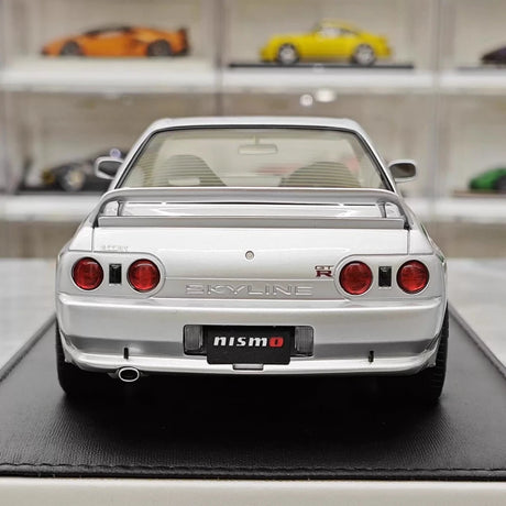 [MotorHelix] 1:18 Nissan 1990 Skyline GTR R32 Silver Model Car Resin