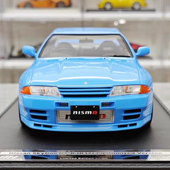 [MotorHelix] 1:18 Nissan 1990 Skyline GTR R32 Blue Model Car Resin