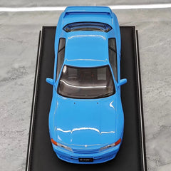 [MotorHelix] 1:18 Nissan 1990 Skyline GTR R32 Blue Model Car Resin