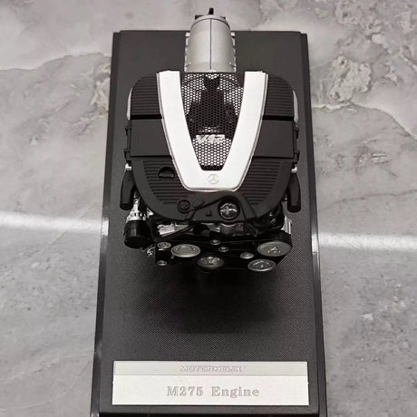 [MotorHelix] 1:18 Mercedes-Benz 2010 W221 S600L Black Model Car Die-Cast