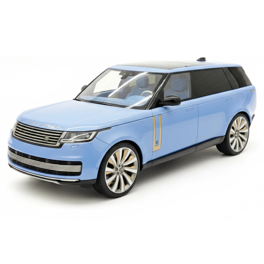 [MotorHelix] 1:18 Land Rover 2022 Range Rover SV Blue Model Car Resin