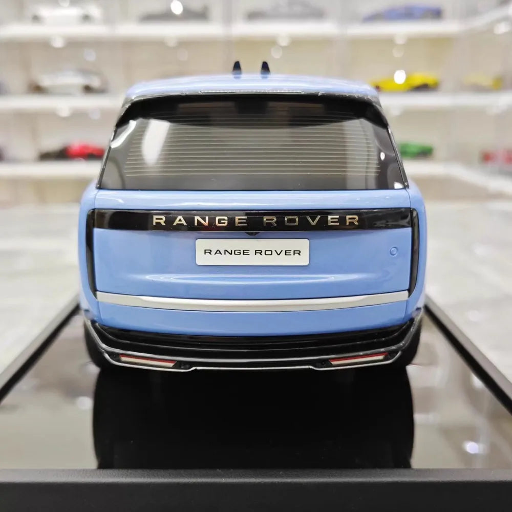 [MotorHelix] 1:18 Land Rover 2022 Range Rover SV Blue Model Car Resin
