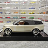 [MotorHelix] 1:18 Land Rover 2022 Range Rover SV Gold Model Car Resin