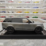 [MotorHelix] 1:18 Land Rover 2022 Range Rover SV Gray Model Car Resin