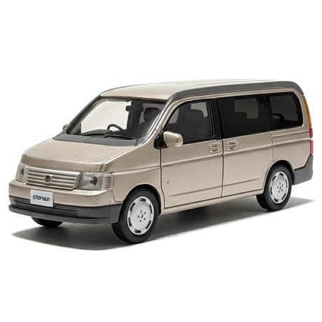 [Mtech] 1:43 Honda 2001 Stepwgn RF3 Gold Model Car Die-Cast