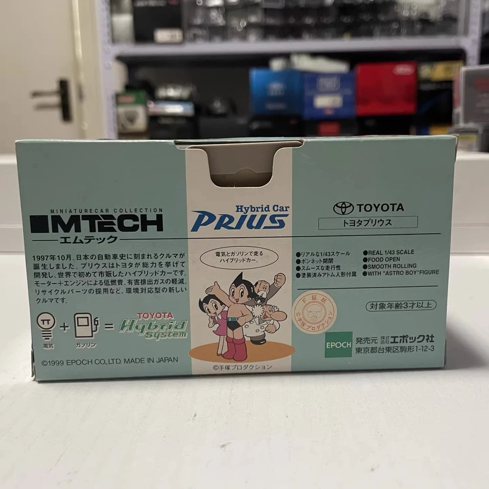 [Mtech] 1:43 Toyota 1997 Prius NHW10 Blue Model Car Die-Cast