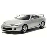[Mtech] 1:43 Toyota 1998 Supra A80 argent voiture miniature Die-Cast