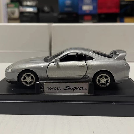 [Mtech] 1:43 Toyota 1998 Supra A80 Silver Model Car Die-Cast