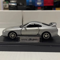 [Mtech] 1:43 Toyota 1998 Supra A80 Silver Model Car Die-Cast