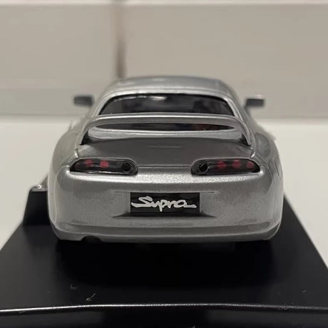 [Mtech] 1:43 Toyota 1998 Supra A80 Silver Model Car Die-Cast