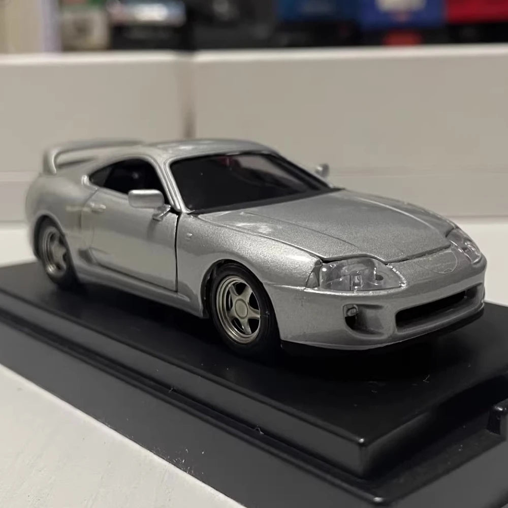 [Mtech] 1:43 Toyota 1998 Supra A80 Silver Model Car Die-Cast
