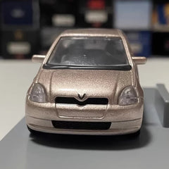 [Mtech] 1:43 Toyota 1999 Vitz Gold Model Car Die-Cast