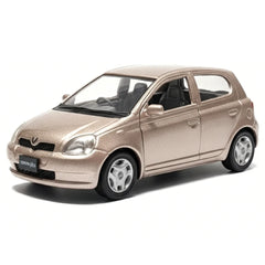 [Mtech] 1:43 Toyota 1999 Vitz Gold Model Car Die-Cast