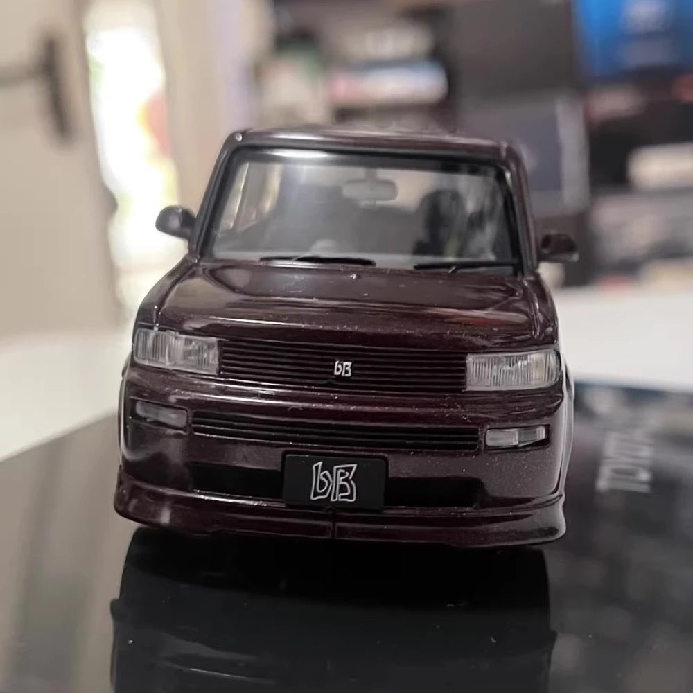 [Mtech] 1:43 Toyota 2000 bB Wine Model Car Die-Cast