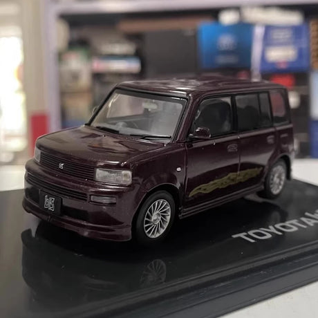 [Mtech] 1:43 Toyota 2000 bB Wine Model Car Die-Cast