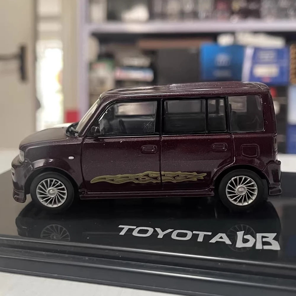 [Mtech] 1:43 Toyota 2000 bB Wine モデルカー Die-Cast
