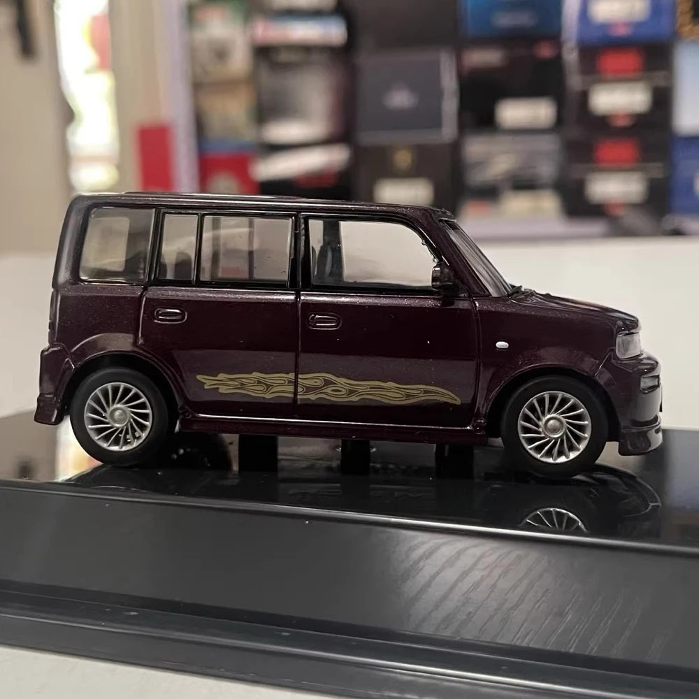 [Mtech] 1:43 Toyota 2000 bB Wine Model Car Die-Cast