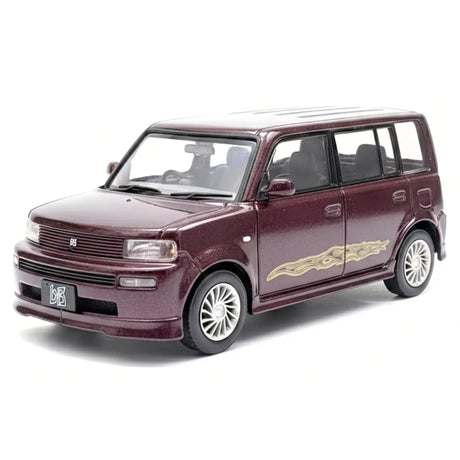 [Mtech] 1:43 Toyota 2000 bB Wine Model Car Die-Cast