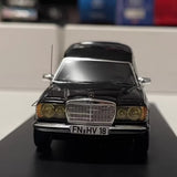 [NEO] 1:43 Mercedes-Benz 1978 W123 Hearse Black Model Car Die-Cast