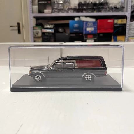 [NEO] 1:43 Mercedes-Benz 1978 W123 Hearse Black Model Car Die-Cast