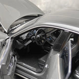 [NOREV] 1:18 Porsche 2024 Taycan Turbo S Slate Grey Neo Model Car Die-Cast