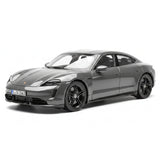 [NOREV] 1:18 Porsche 2024 Taycan Turbo S Slate Grey Neo Model Car Die-Cast