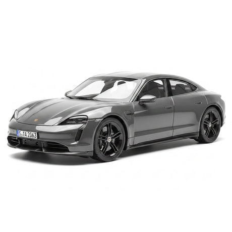 [NOREV] 1:18 Porsche 2024 Taycan Turbo S Slate Grey Neo Model Car Die-Cast