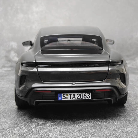 [NOREV] 1:18 Porsche 2024 Taycan Turbo S Slate Grey Neo Model Car Die-Cast