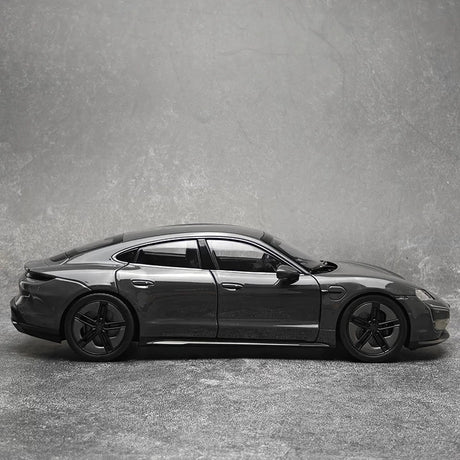 [NOREV] 1:18 Porsche 2024 Taycan Turbo S Slate Grey Neo Model Car Die-Cast