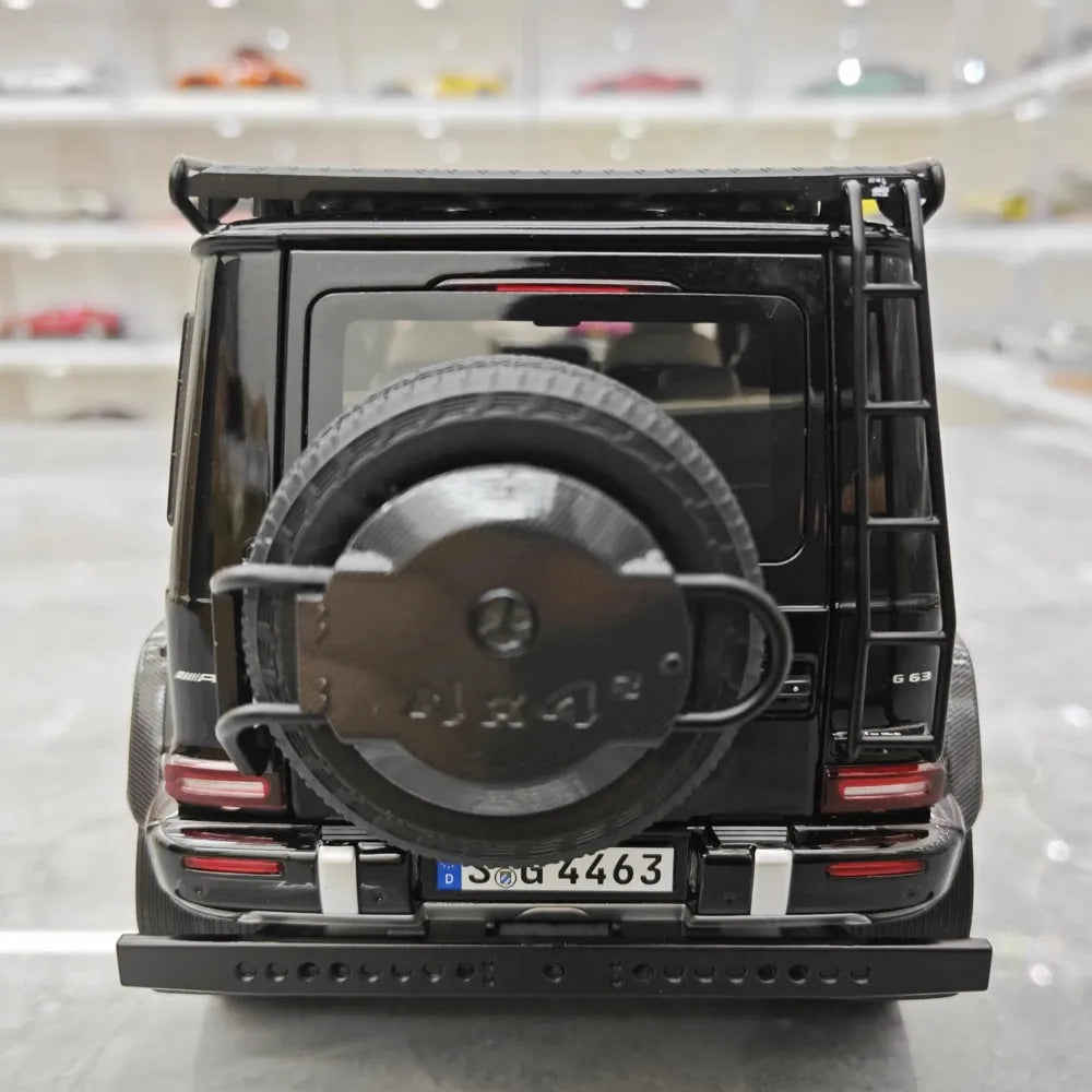 [NZG] 1:18 Mercedes-AMG 2018 G63 4x4 Black Model Car Die-Cast