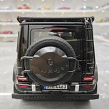 [NZG] 1:18 Mercedes-AMG 2018 G63 4x4 Black Model Car Die-Cast