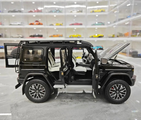 [NZG] 1:18 Mercedes-AMG 2018 G63 4x4 Black Model Car Die-Cast