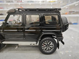 [NZG] 1:18 Mercedes-AMG 2018 G63 4x4 Black Model Car Die-Cast