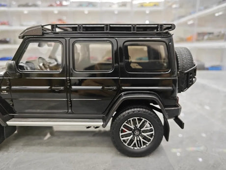 [NZG] 1:18 Mercedes-AMG 2018 G63 4x4 Black Model Car Die-Cast