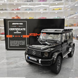 [NZG] 1:18 Mercedes-AMG 2018 G63 4x4 Black Model Car Die-Cast