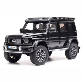 [NZG] 1:18 Mercedes-AMG 2018 G63 4x4 Black Model Car Die-Cast