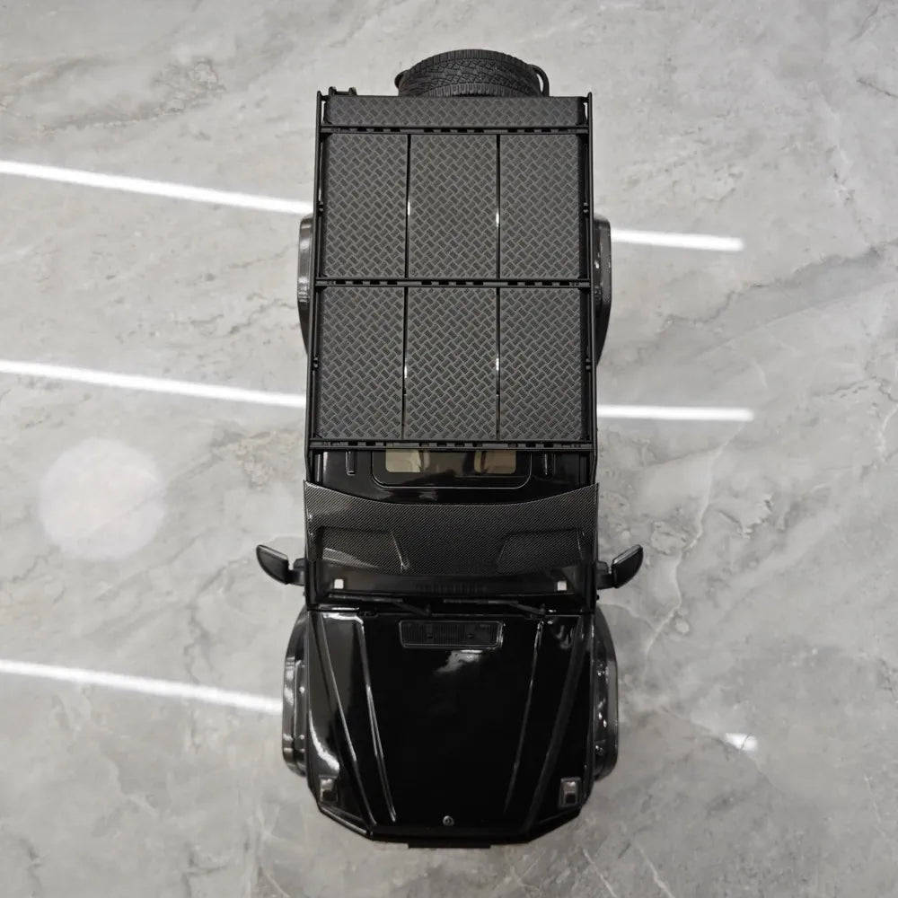 [NZG] 1:18 Mercedes-AMG 2018 G63 4x4 Black Model Car Die-Cast
