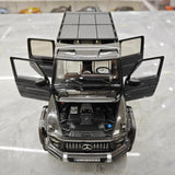 [NZG] 1:18 Mercedes-AMG 2018 G63 4x4 Black Model Car Die-Cast