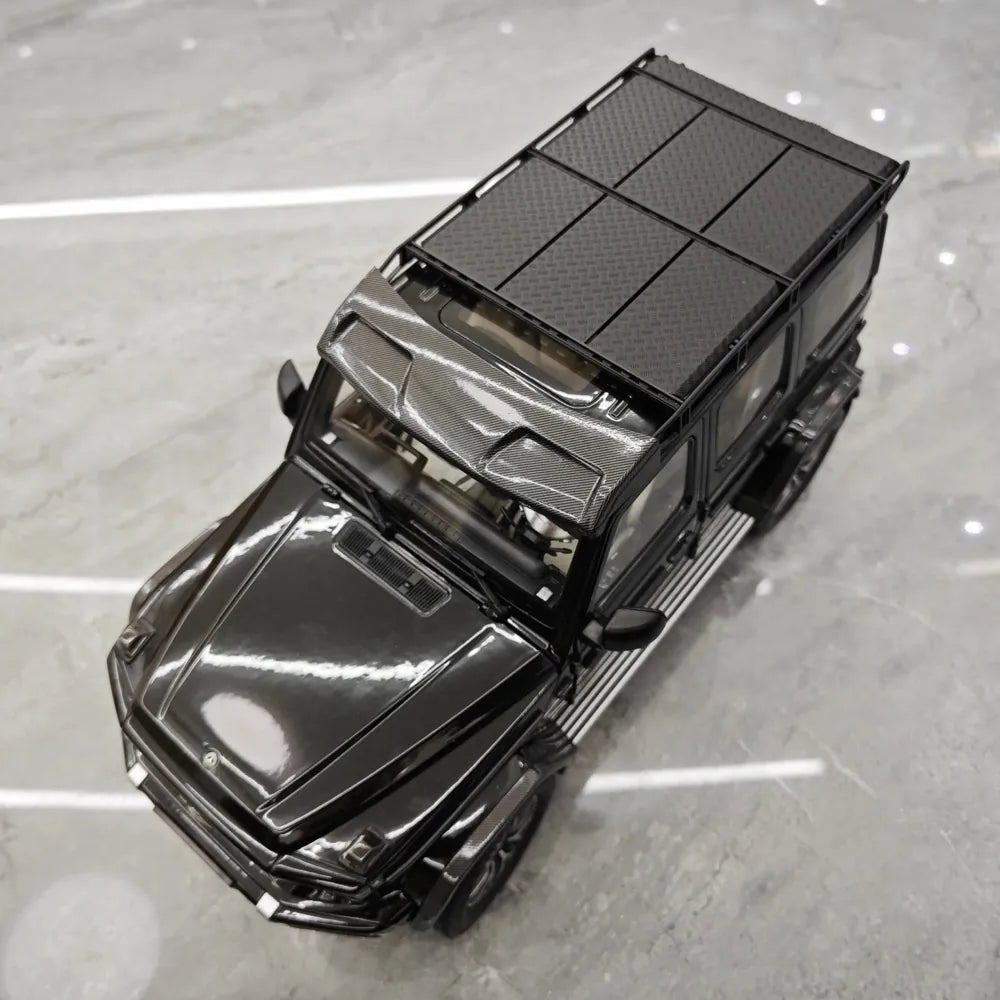 [NZG] 1:18 Mercedes-AMG 2018 G63 4x4 Black Model Car Die-Cast