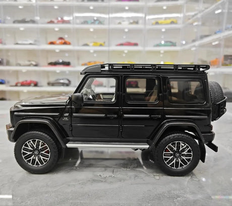 [NZG] 1:18 Mercedes-AMG 2018 G63 4x4 Black Model Car Die-Cast