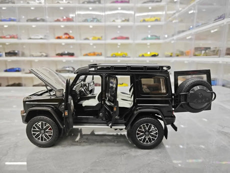 [NZG] 1:18 Mercedes-AMG 2018 G63 4x4 Black Model Car Die-Cast