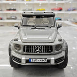 [NZG] 1:18 Mercedes-AMG 2018 G63 4x4 grå modellbil Die-Cast