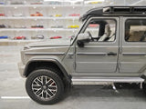 [NZG] 1:18 Mercedes-AMG 2018 G63 4x4 grå modellbil Die-Cast