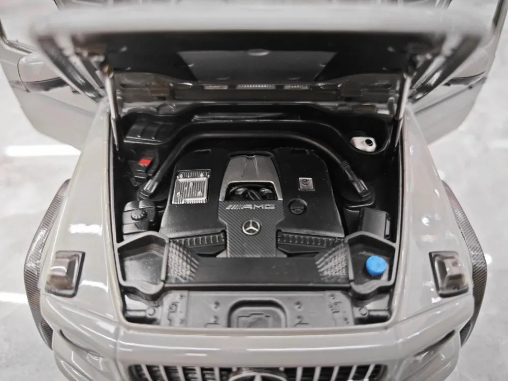 [NZG] 1:18 Mercedes-AMG 2018 G63 4x4 Gray Model Car Die-Cast