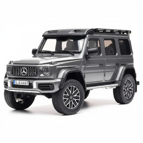 [NZG] 1:18 Mercedes-AMG 2018 G63 4x4 grå modellbil Die-Cast