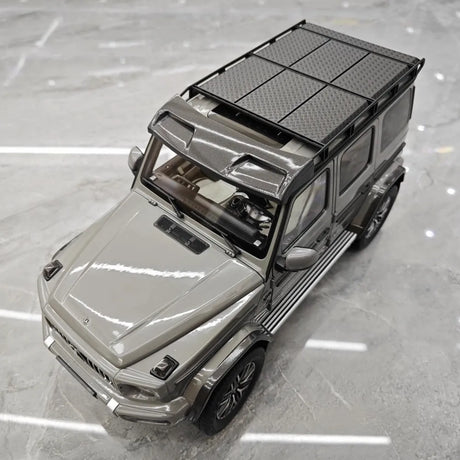 [NZG] 1:18 Mercedes-AMG 2018 G63 4x4 Gray Model Car Die-Cast