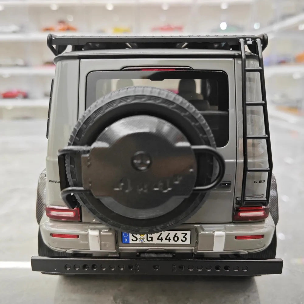 [NZG] 1:18 Mercedes-AMG 2018 G63 4x4 Gray Model Car Die-Cast