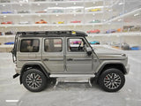 [NZG] 1:18 Mercedes-AMG 2018 G63 4x4 grå modellbil Die-Cast